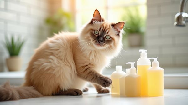 Comment bien choisir un shampoing pour chat selon son pelage