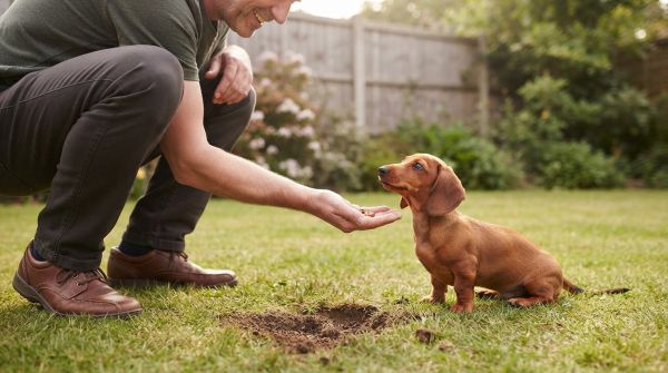 Quelles sont les meilleures techniques pour habituer un chiot de race Teckel à la propreté?